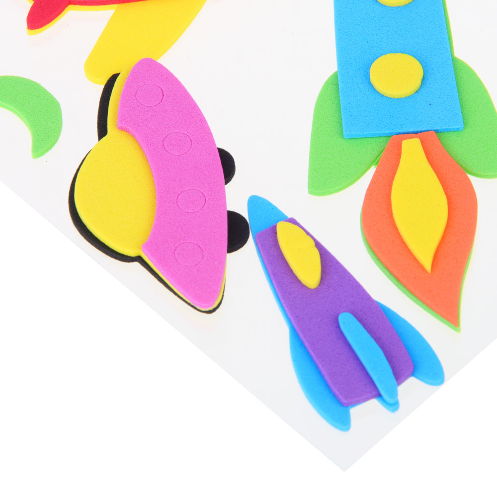 Fntastic Набор наклеек декоративных, 22x12,5 см, ПЕВА, авто/мото, 6 дизайнов, арт.№ 503-016