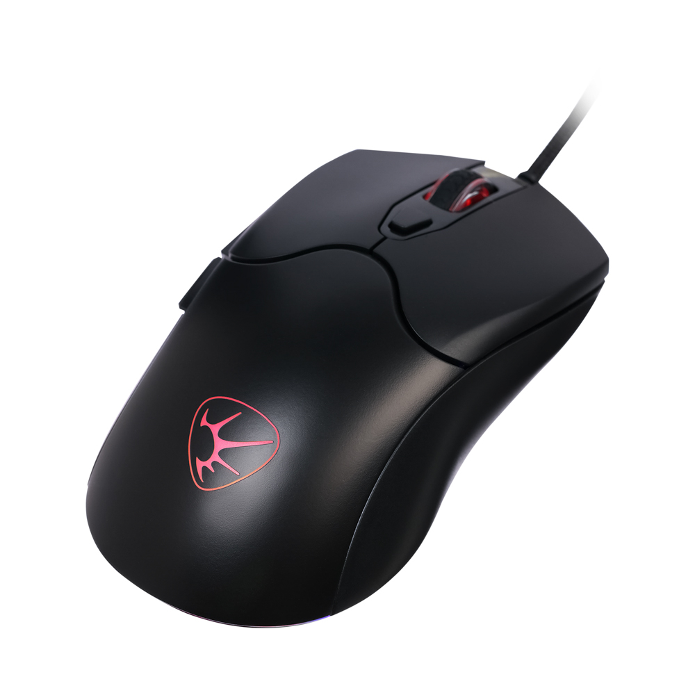 BY Игровая мышь проводная Grenade 12800dpi,6D,A825,RGB,220см, арт.№ 405-054