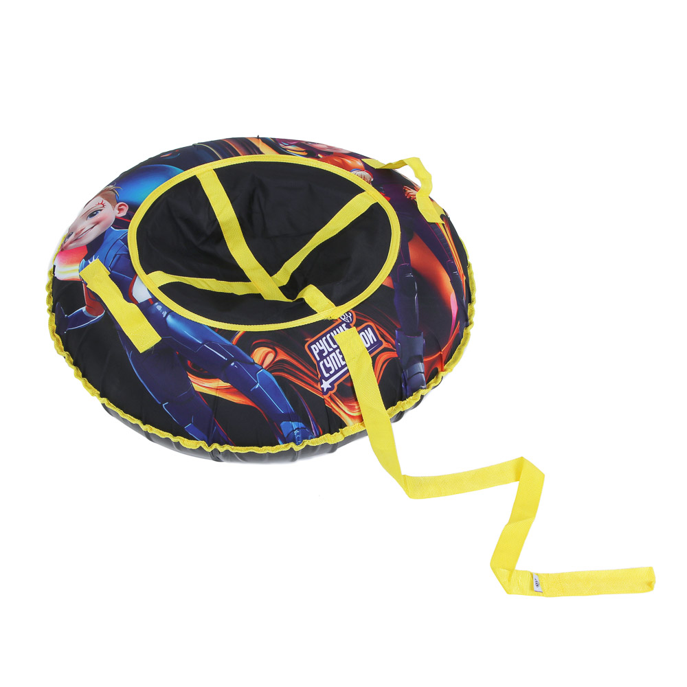 BY Русские Супергерои Сноутьюб с сиденьем, d=80см, оксфорд 600D, резина R14, ПВХ, арт.№ 112-063