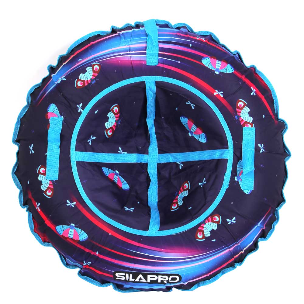 SILAPRO Сноутьюб с сиденьем "Неон", d=100см, оксфорд 600D, резина R15, ПВХ, арт.№ 112-064