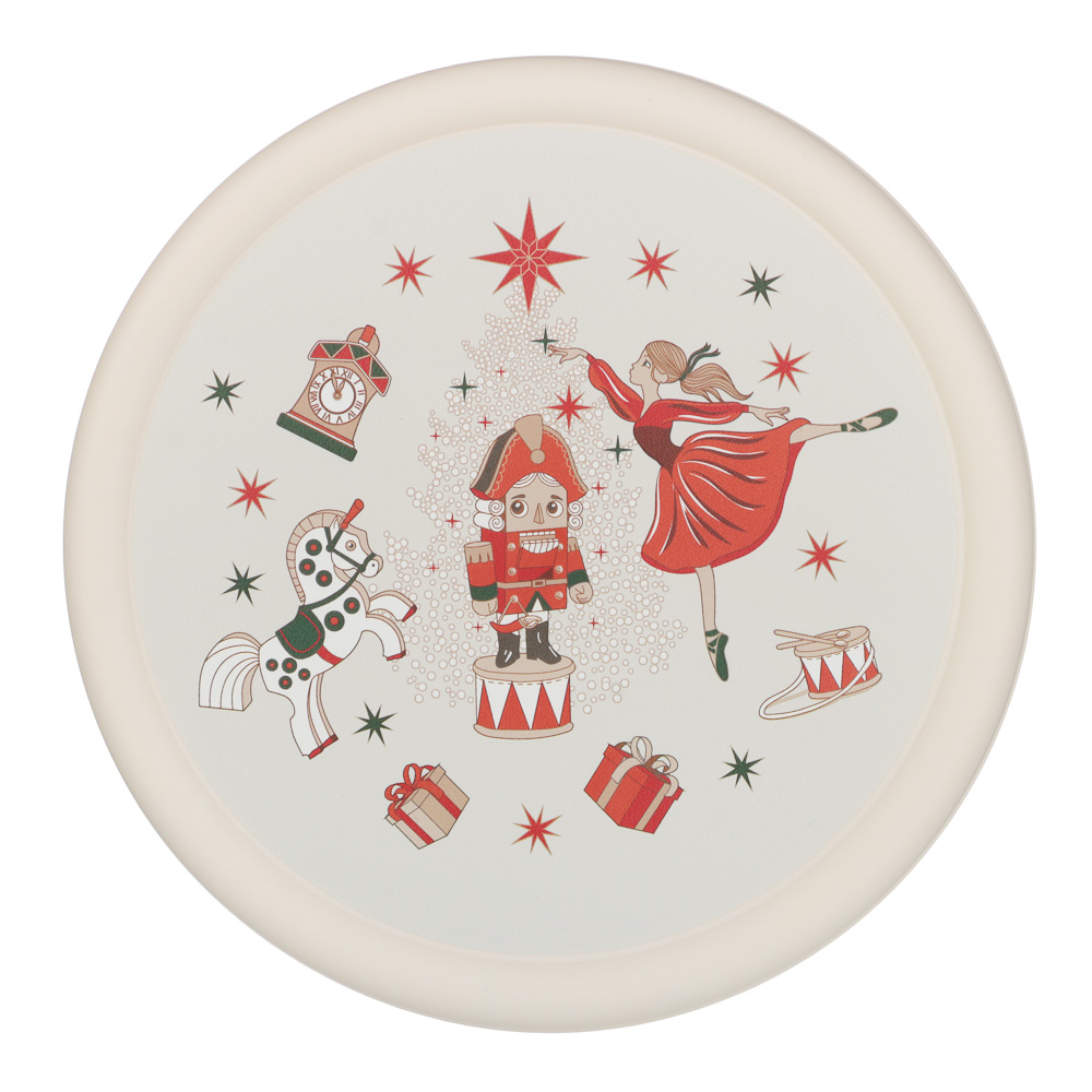 Щелкунчик Миска с крышкой 1,2л, пластик, арт.№ 861-518