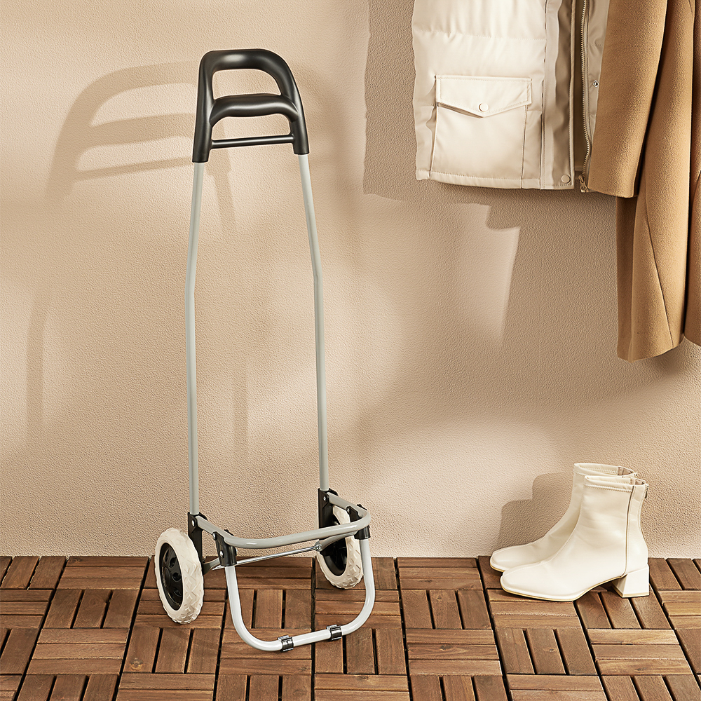 Тележка + сумка, до 30кг тм VETTA, 36х26х95см, 28л, брезент, колеса ЭВА d16см, арт.№ 467-005