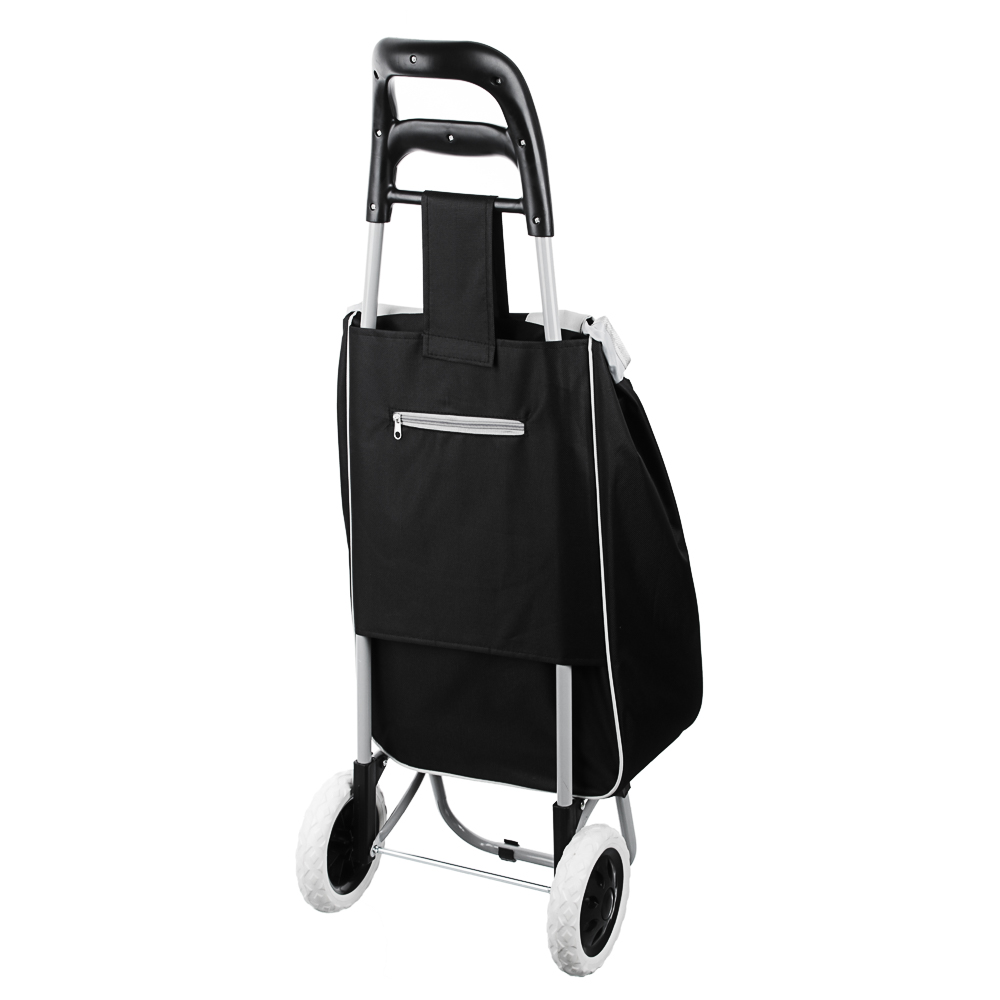 Тележка + сумка, до 30кг тм VETTA, 36х26х95см, 28л, брезент, колеса ЭВА d16см, арт.№ 467-005