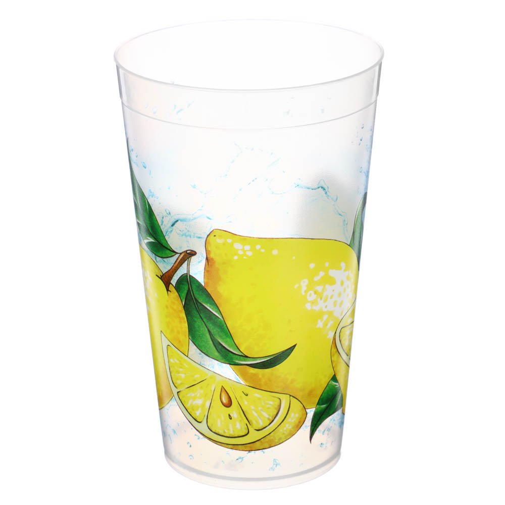 Стакан 0,4л, Лимоны, пластик, арт.№ 861-416