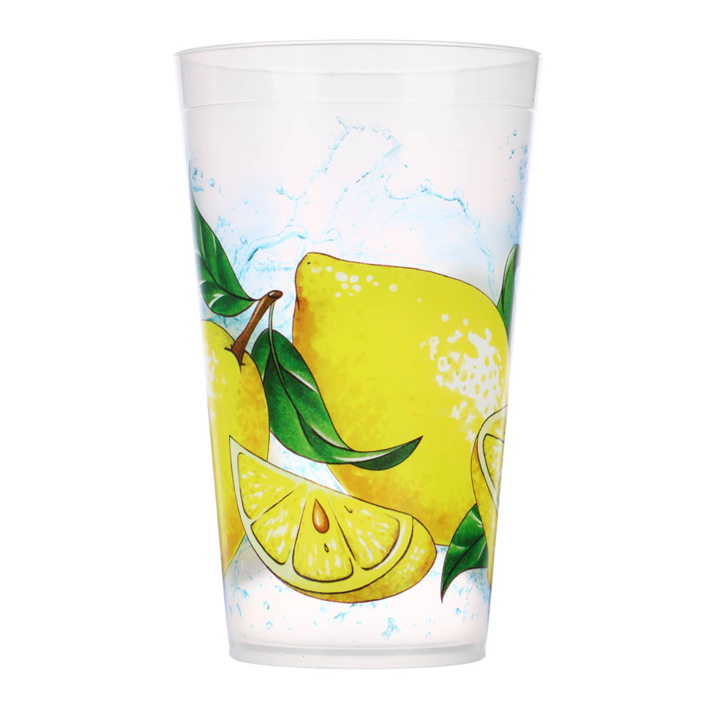 Стакан 0,4л, Лимоны, пластик, арт.№ 861-416