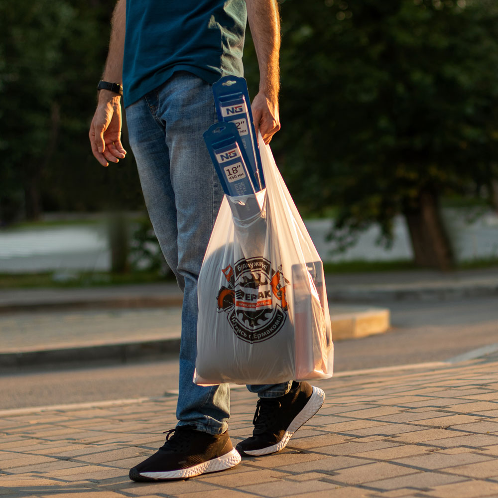 Пакет п/эт ЕРМАК большой 35/18x65, арт.№ 624-037