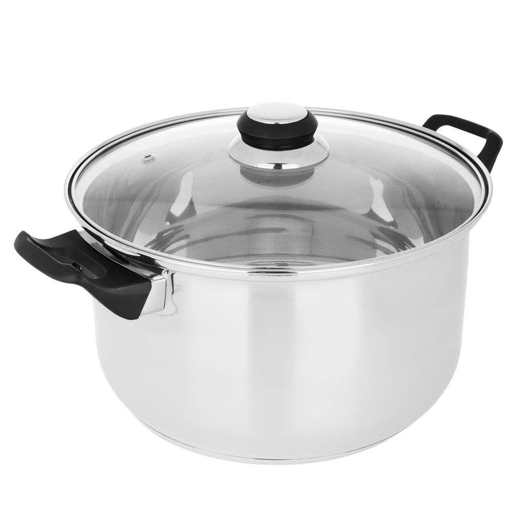 Стрейтон Кастрюля 24х13,5см, 4,9л, со стекл. крышкой, арт.№ 822-120