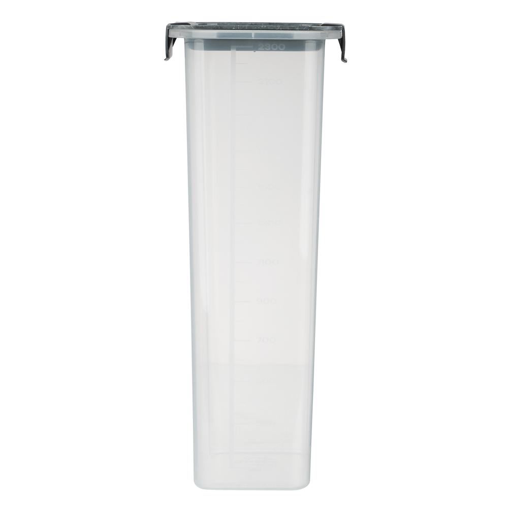 Контейнер герметичный с защелками для сыпучих продуктов 2300мл, пластик, арт.№ 861-544