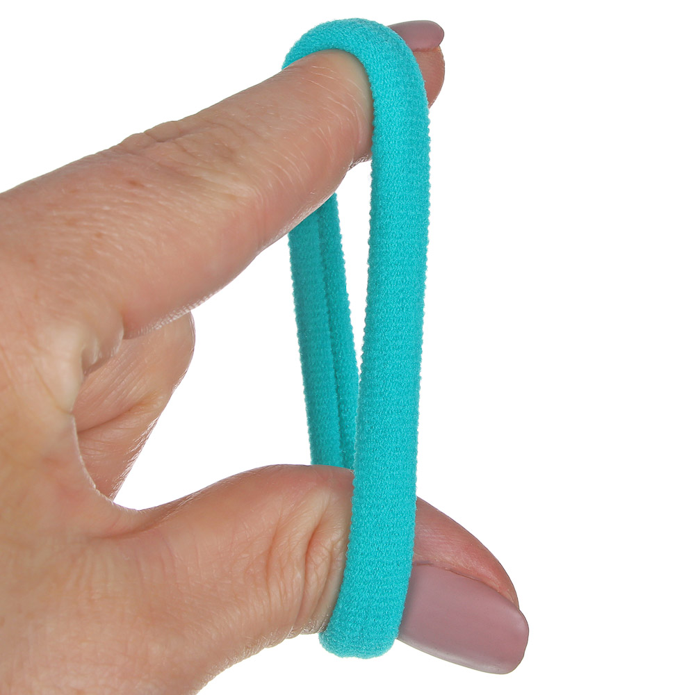 BERIOTTI Набор резинок для волос 5шт, полиэстер, 5см, арт.№ 322-024