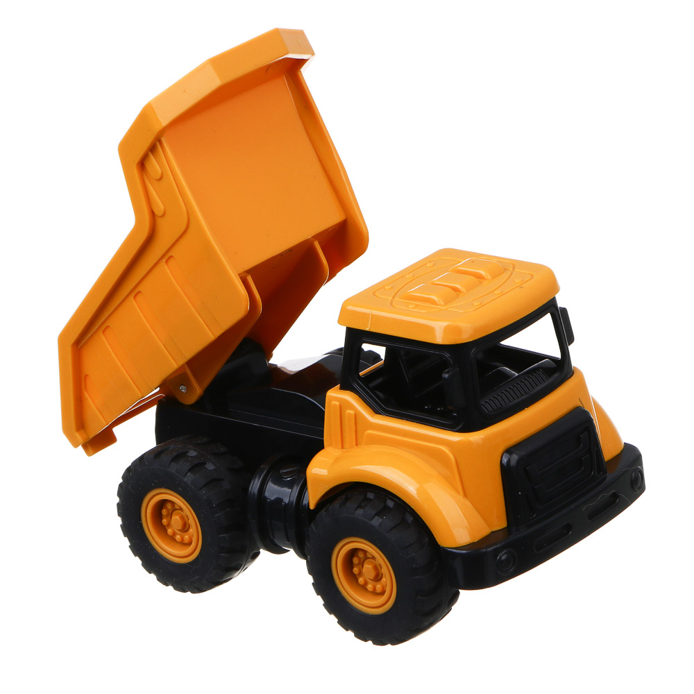 ИГРОЛЕНД Машинка "Спецтехника", инерция, трещотка, подвижные детали, ABS, 10х7,5х6,5 см, 4 дизайна, арт.№ 292-432