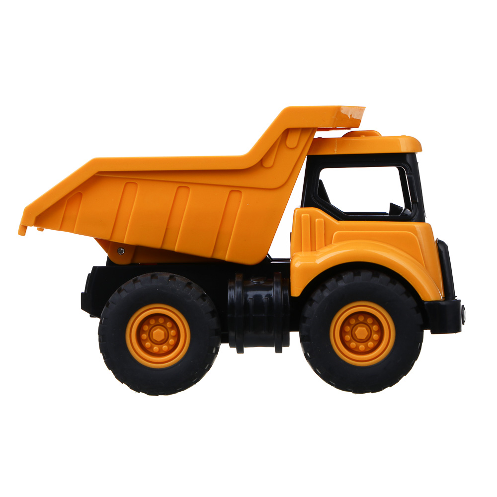 ИГРОЛЕНД Машинка "Спецтехника", инерция, трещотка, подвижные детали, ABS, 10х7,5х6,5 см, 4 дизайна, арт.№ 292-432