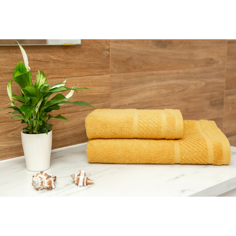 PROVANCE Виана Полотенце махровое, 100% хлопок, 50х90см, желтый, арт.№ 484-028
