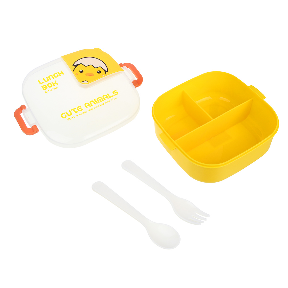 Ланчбокс, 1200мл, "Цыпленок", полипропилен, арт.№ 829-225