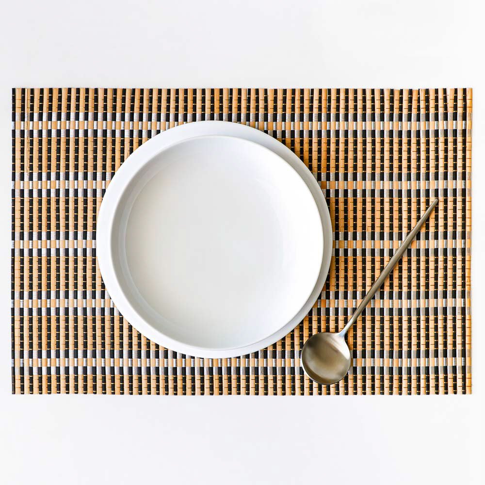 Салфетка сервировочная бамбук, 45х30см, "Шелковые фантазии", 3 дизайна, арт.№ 890-310