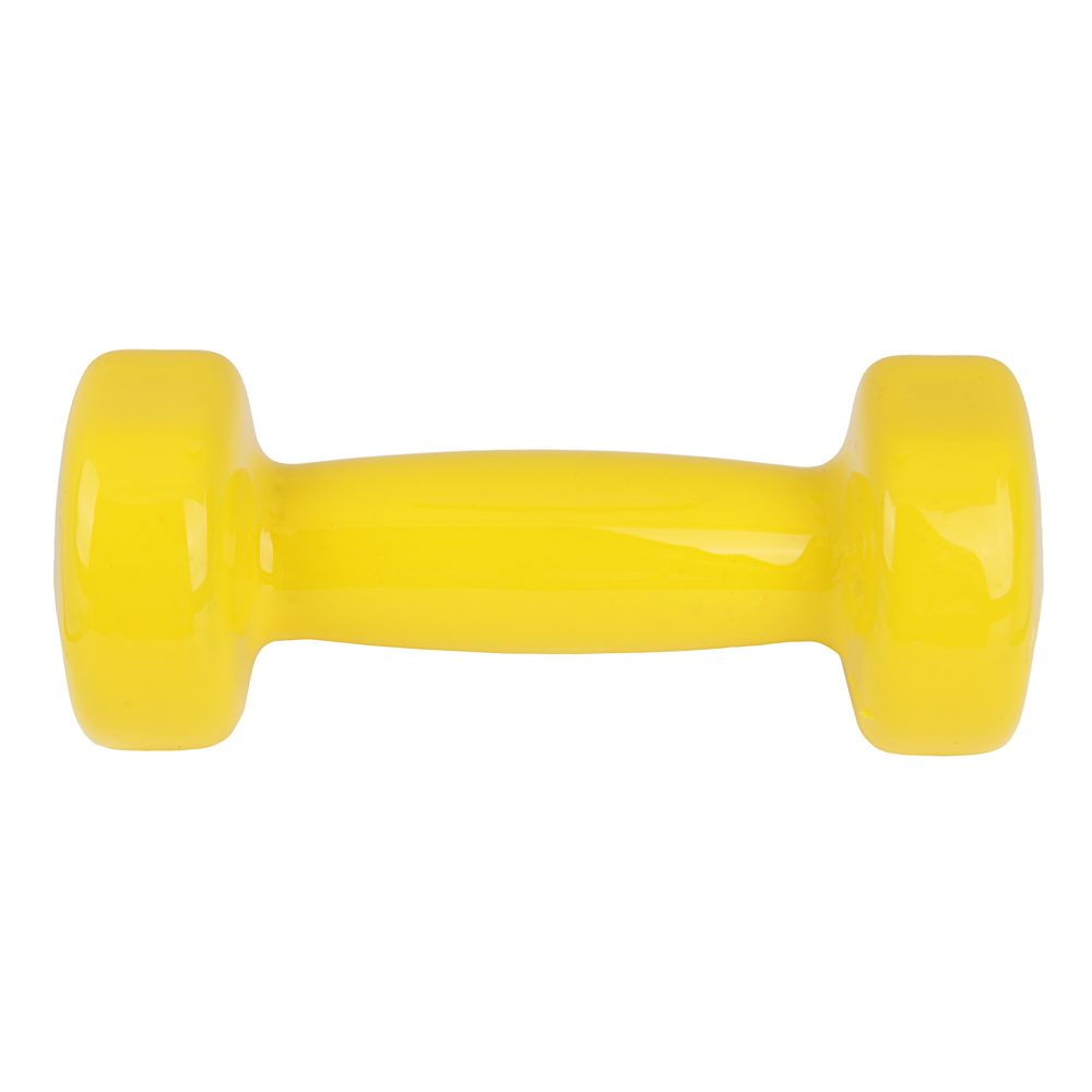 SILAPRO Гантель с виниловым покрытием 1кг (+-100гр), металл, арт.№ 197-005