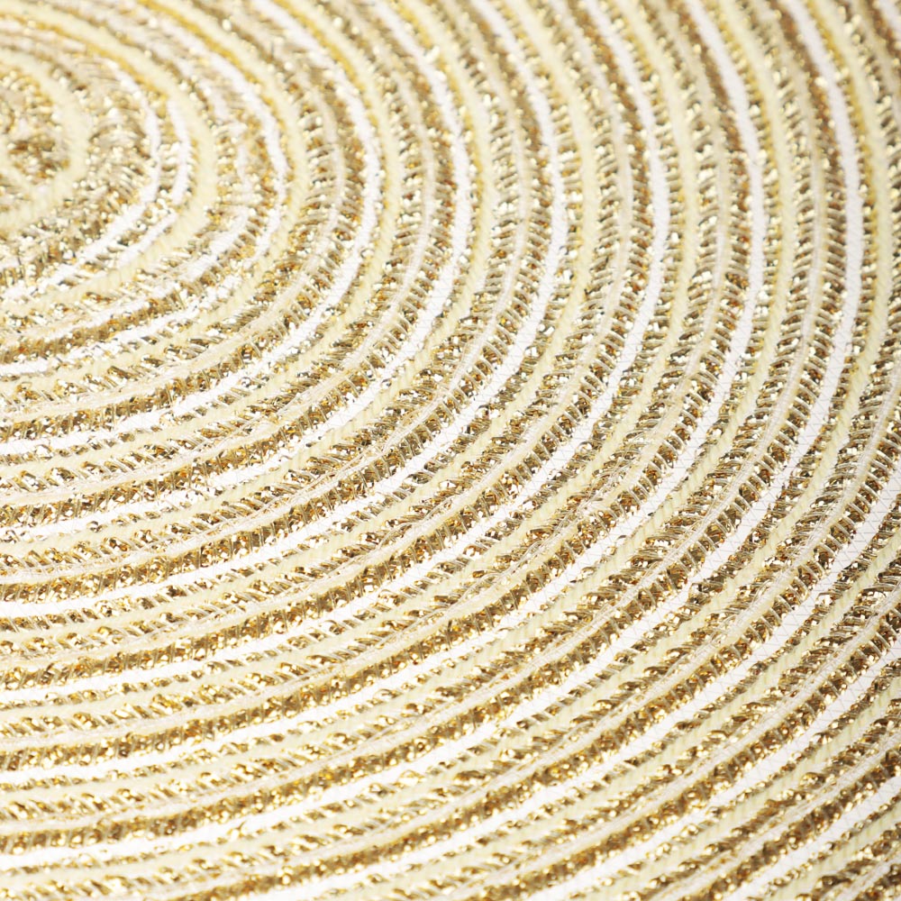 BY COLLECTION Black Line Набор салфеток сервировочных, d38см, 100% ПЭТ, 2шт, арт.№ 890-368