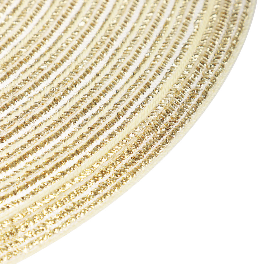 BY COLLECTION Black Line Набор салфеток сервировочных, d38см, 100% ПЭТ, 2шт, арт.№ 890-368