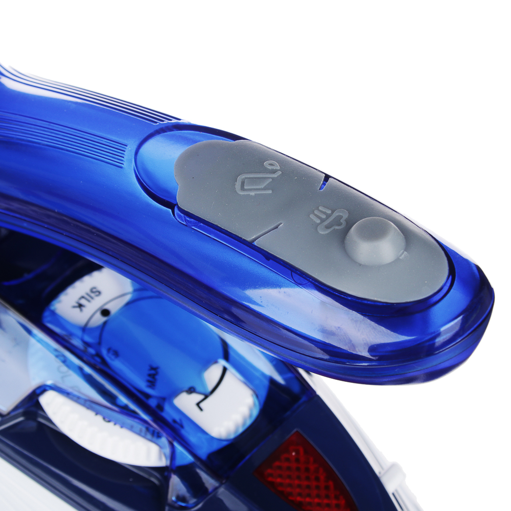 LEBEN Утюг дорожный со складной ручкой, 1000 Вт, керамика, арт.№ 249-033