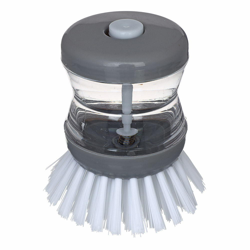 VETTA Щетка для посуды с мыльницей и дозатором, пластик, 8см, арт.№ 441-010