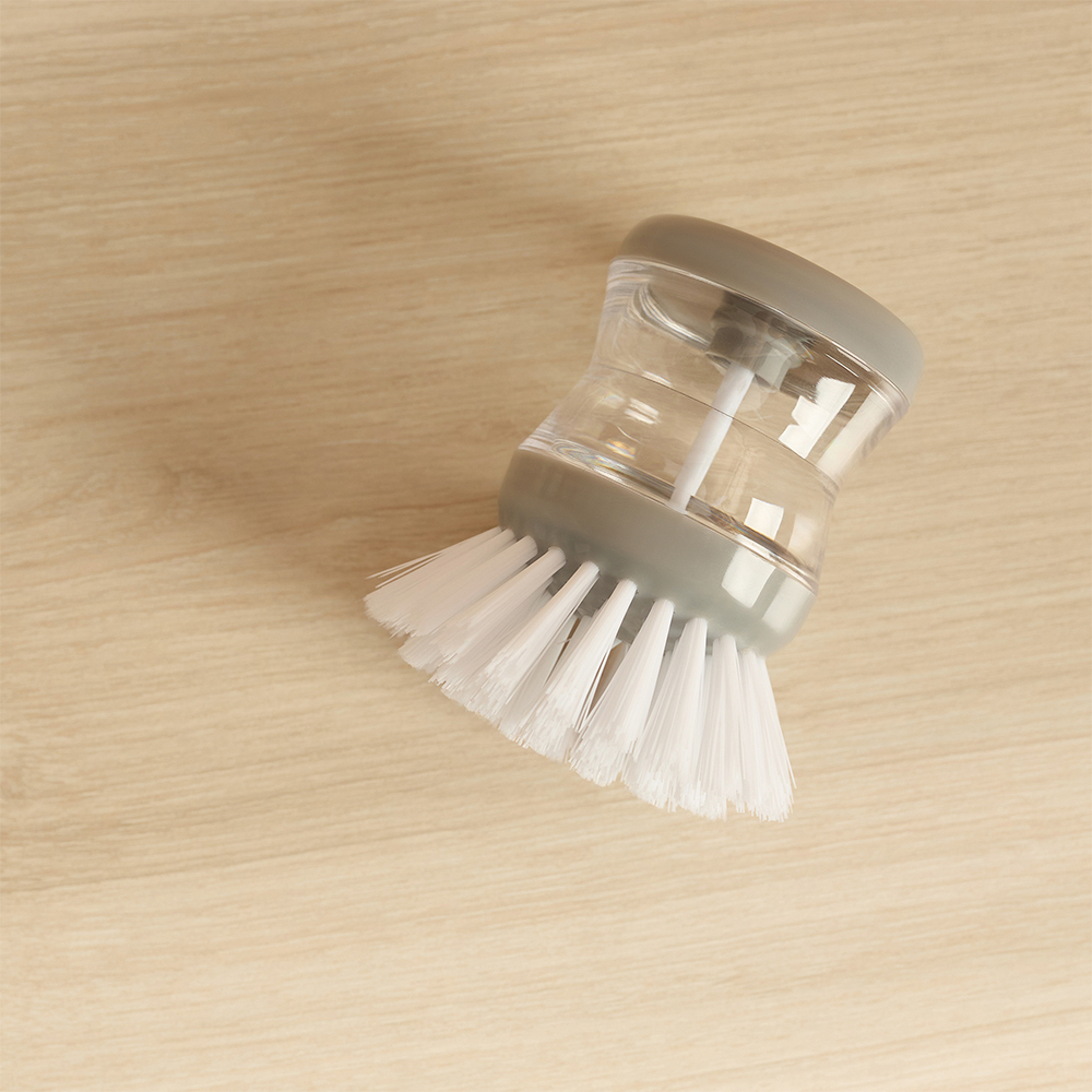 VETTA Щетка для посуды с мыльницей и дозатором, пластик, 8см, арт.№ 441-010