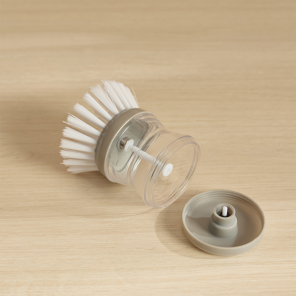 VETTA Щетка для посуды с мыльницей и дозатором, пластик, 8см, арт.№ 441-010