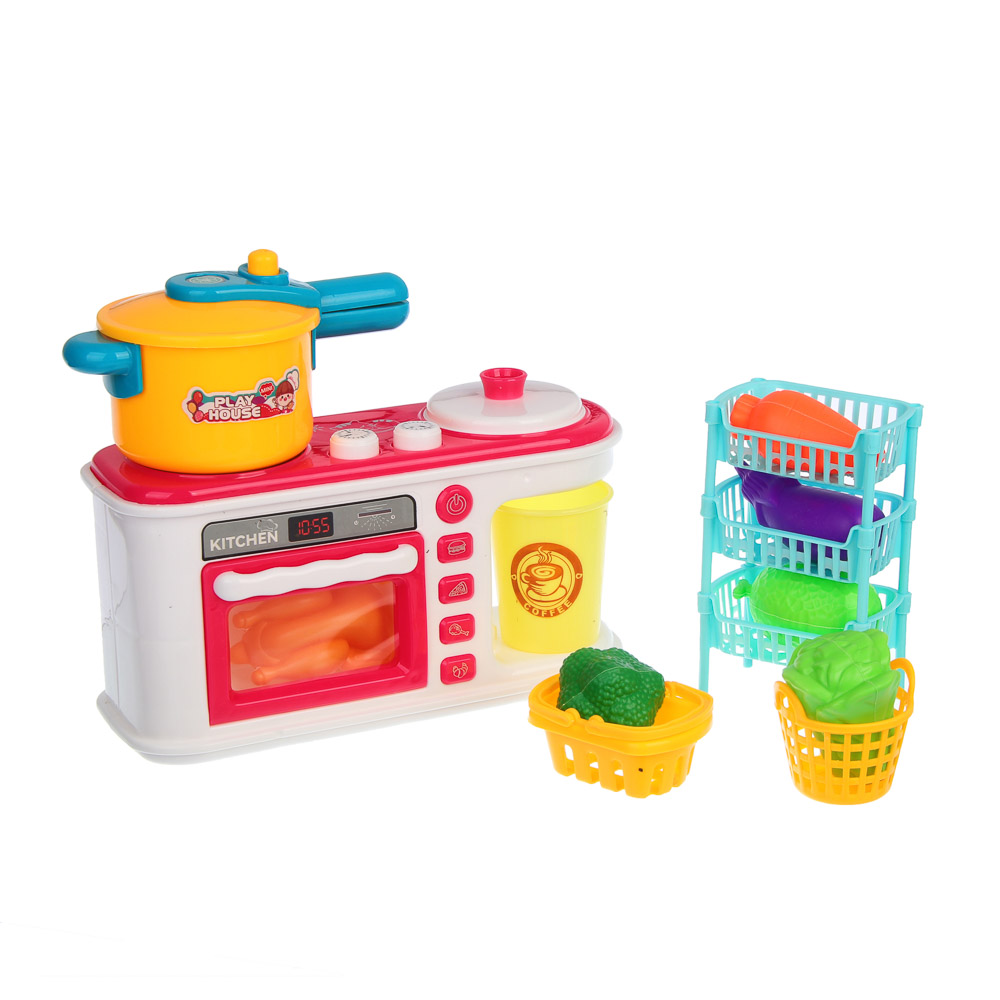 Набор игровой "Кухня с продуктами", PP, ABS, тм ИГРОЛЕНД, арт.№ 294-249