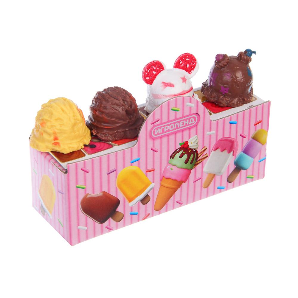 Набор игровой "Играем в магазин" мороженое, PP, ABS, тм ИГРОЛЕНД, арт.№ 294-250