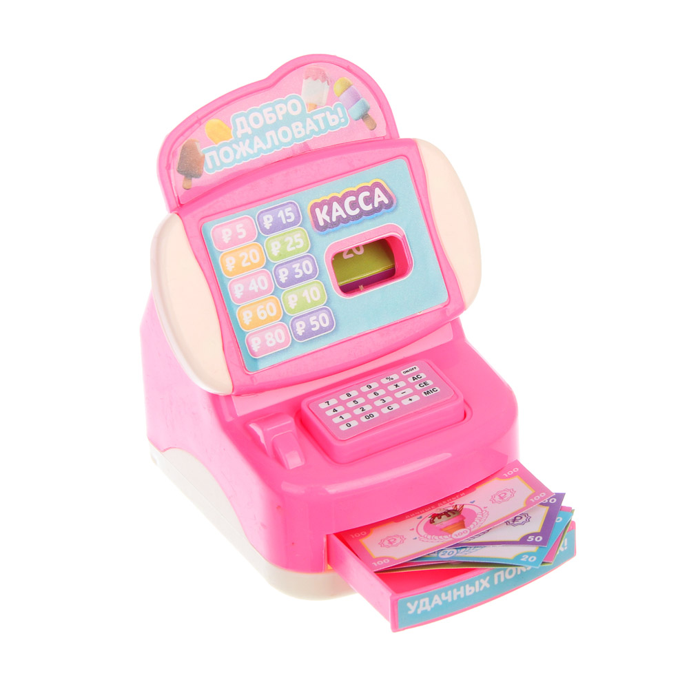 Набор игровой "Играем в магазин" мороженое, PP, ABS, тм ИГРОЛЕНД, арт.№ 294-250