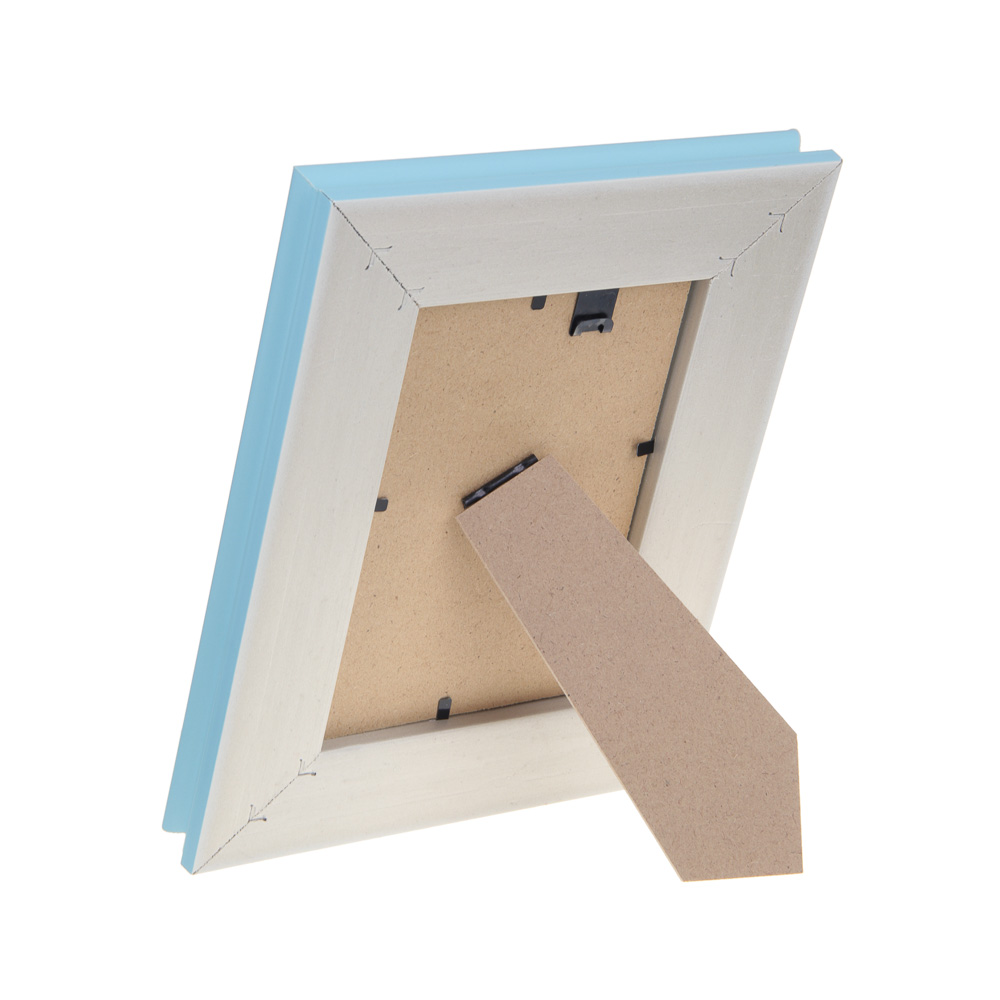 Фоторамка, 10х15 см, полистирол, цвет бирюзовый, арт.23-31, арт.№ 520-801