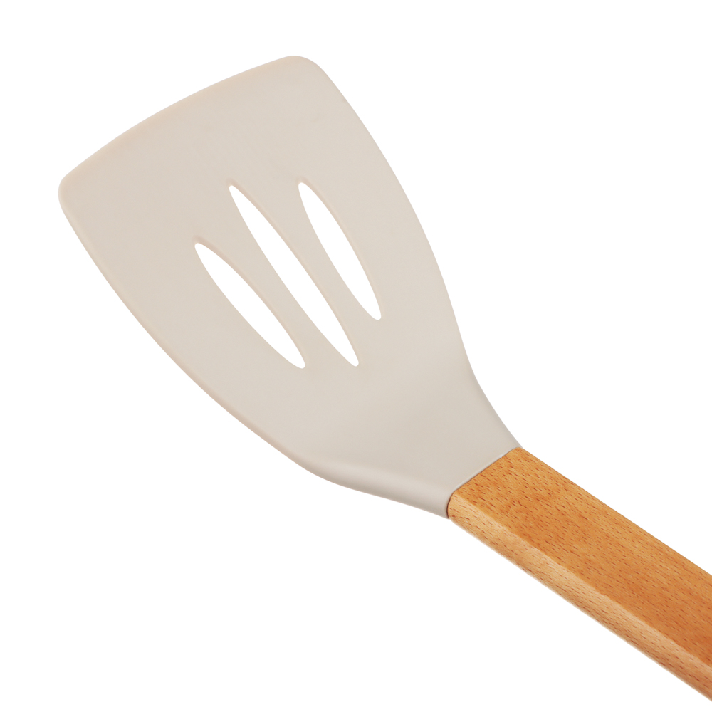 SATOSHI Айвори Лопатка кулинарная с прорезями, нейлон, арт.№ 881-286