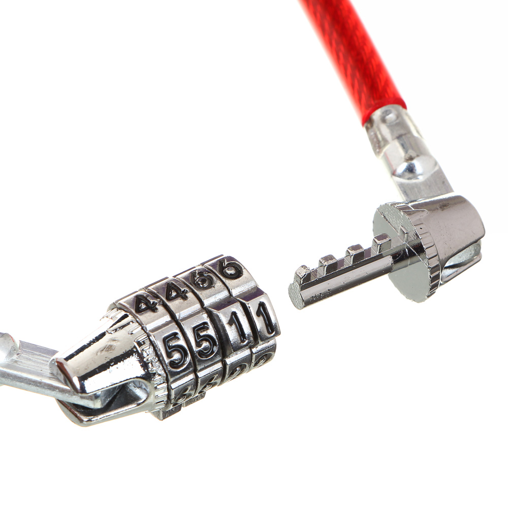 VETTA Замок велосипедный противоугонный, кодовый, тросовый, 8х650мм, металл, ПВХ, арт.№ 468-108