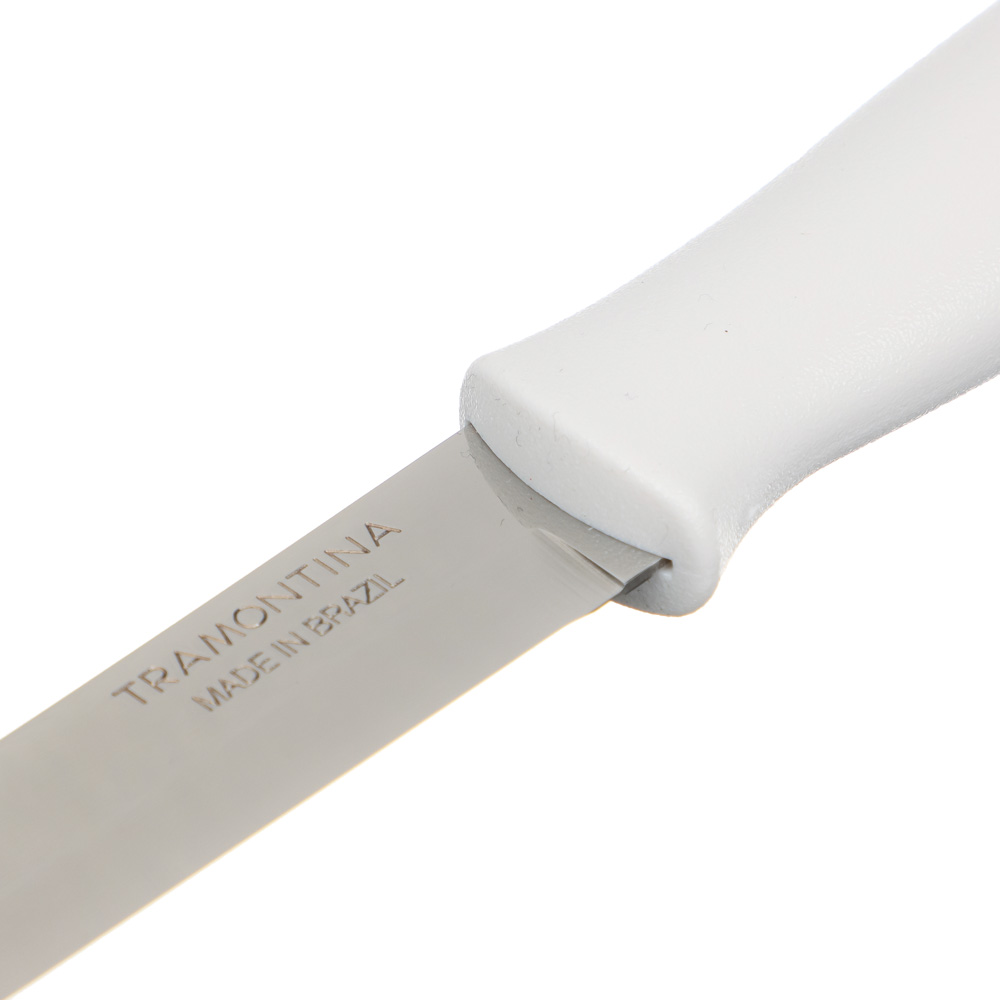 Tramontina Athus Нож овощной 8см, белая ручка 23080/083, арт.№ 871-177