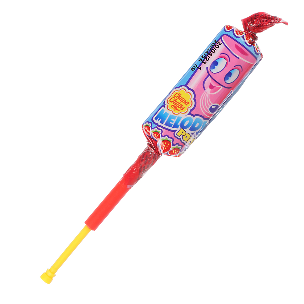 Карамель Chupa Chups Melody Pops со вкусом клубники 15 г., арт.№ 347-011