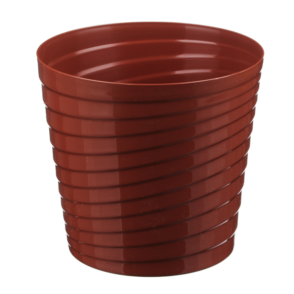 Кашпо "Верона" 1,65л, d14,5см, пластик, 7 цветов, арт.№ 164-215