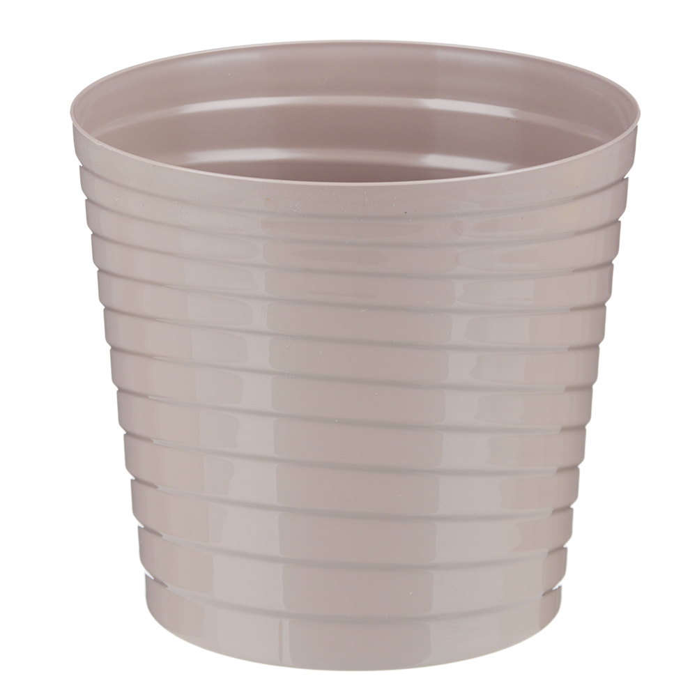 Кашпо "Верона" 1,65л, d14,5см, пластик, 7 цветов, арт.№ 164-215