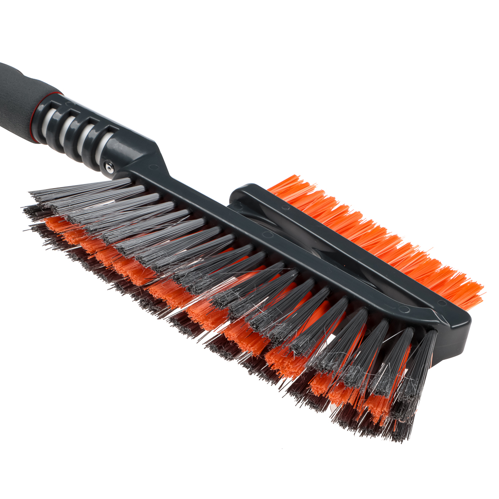 ЕРМАК Щетка для очистки снега со скребком с 2 чистящими поверхностями, 52 см, арт.№ 775-060