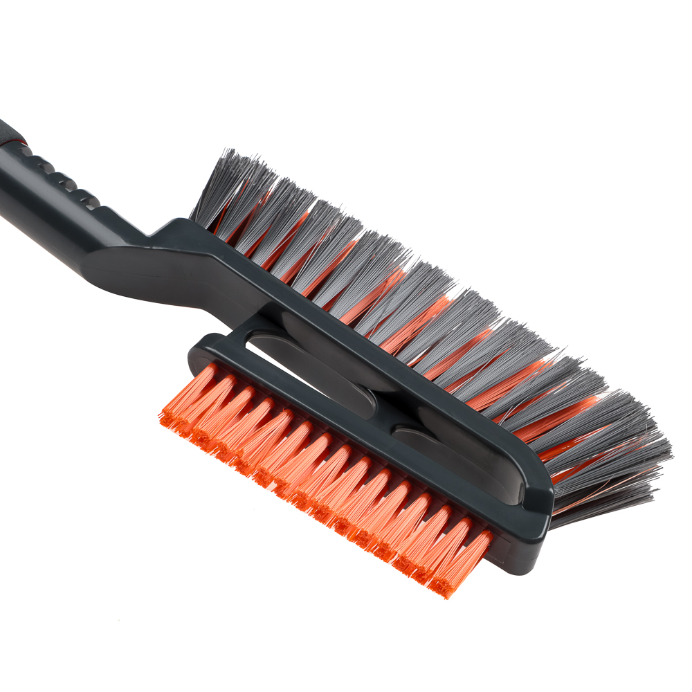 ЕРМАК Щетка для очистки снега со скребком с 2 чистящими поверхностями, 52 см, арт.№ 775-060