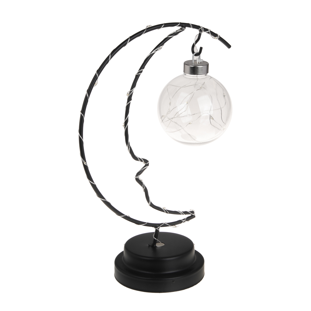 Светильник LED "Луна", металл, пластик , 17х10х27 см, арт.№ 695-161