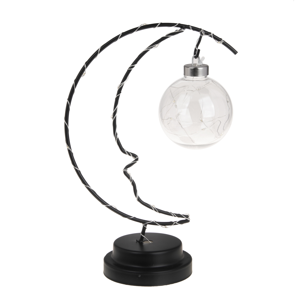 Светильник LED "Луна", металл, пластик , 17х10х27 см, арт.№ 695-161