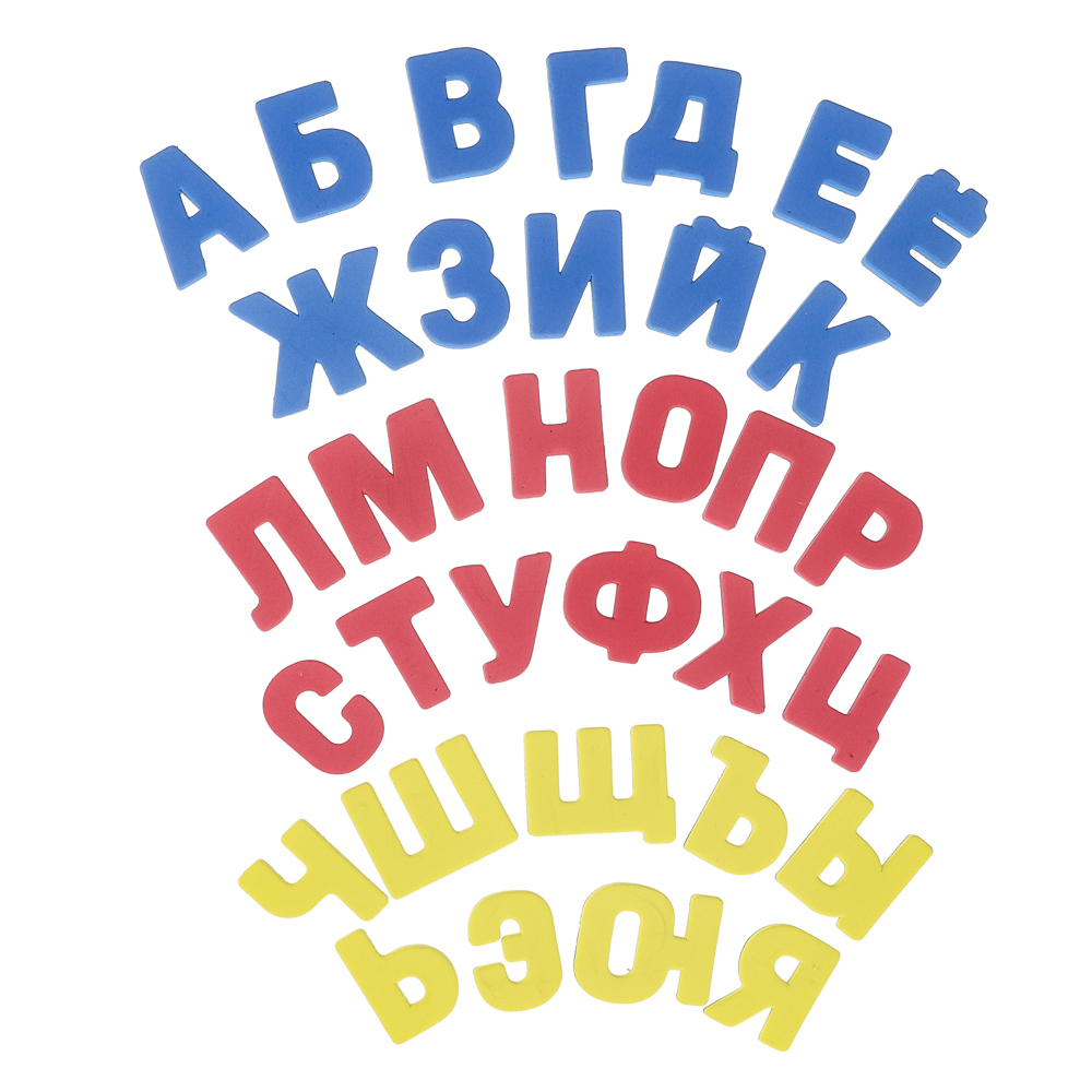 ИГРОЛЕНД Алфавит на магнитах, ПЭТ, магнит., 29х21х0,7см, арт.№ 896-041