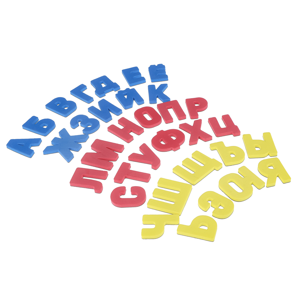 ИГРОЛЕНД Алфавит на магнитах, ПЭТ, магнит., 29х21х0,7см, арт.№ 896-041