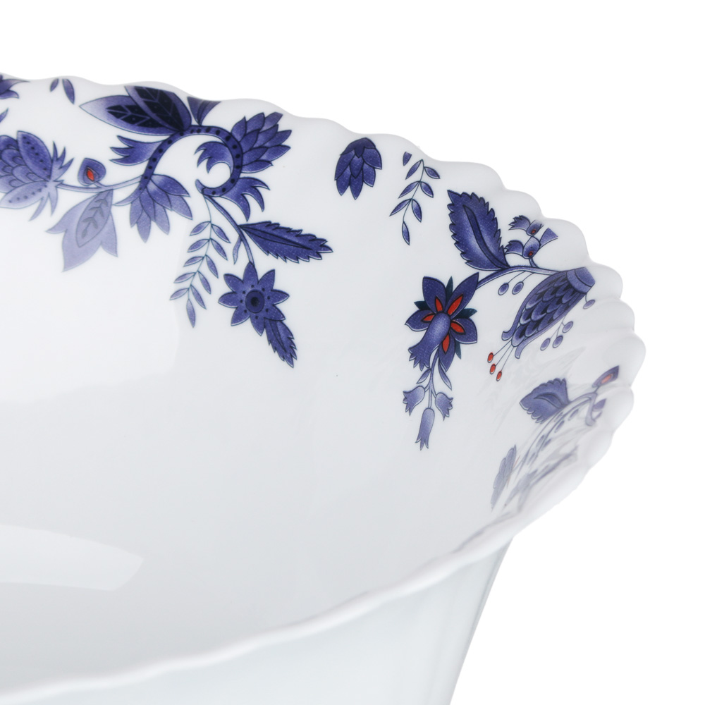 MILLIMI Таис Салатник опаловое стекло 23см, 17247, арт.№ 818-605