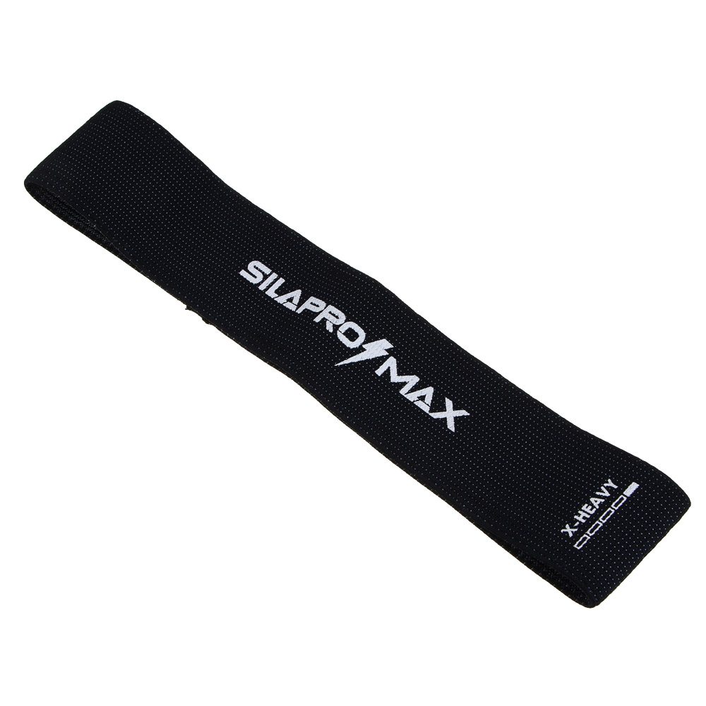 SILAPRO Max Резинка для фитнеса, 33х5.8см, X-HEAVY, 23-27кг, полиэстер, латекс, арт.№ 093-027