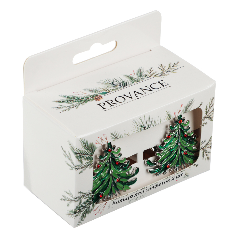 PROVANCE Асти Кольцо для салфеток 2шт, 100% металл, арт.№ 492-131