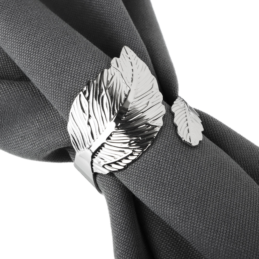 PROVANCE Сильвер Кольцо для салфеток 2шт, 100% металл, арт.№ 492-130