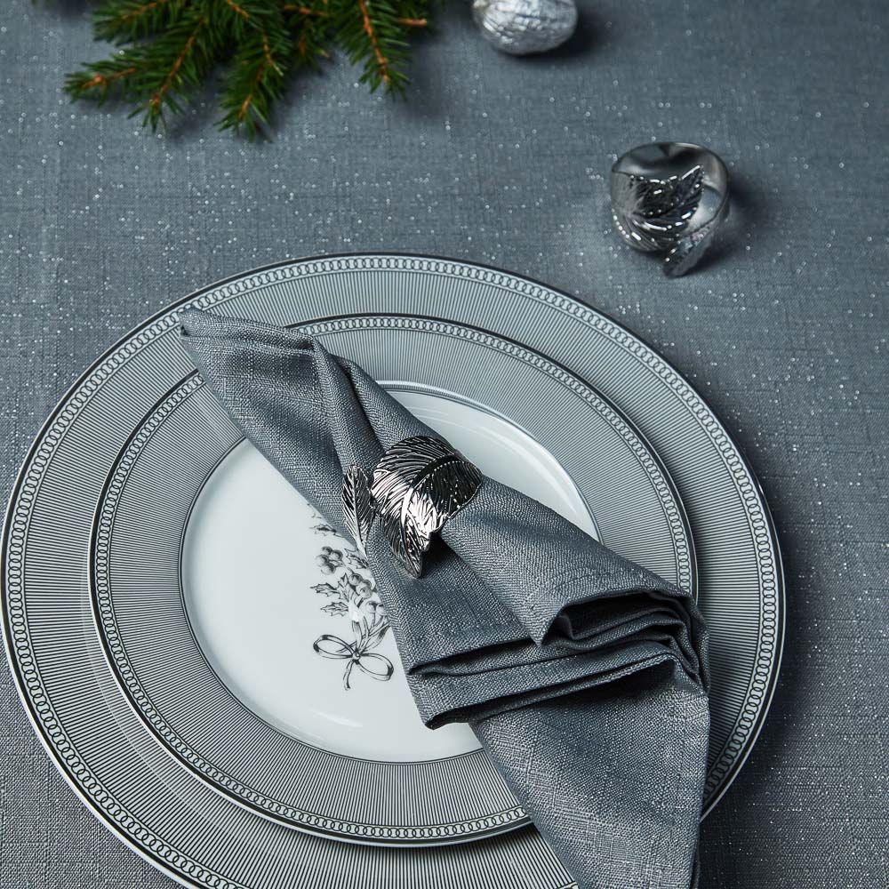 PROVANCE Сильвер Кольцо для салфеток 2шт, 100% металл, арт.№ 492-130