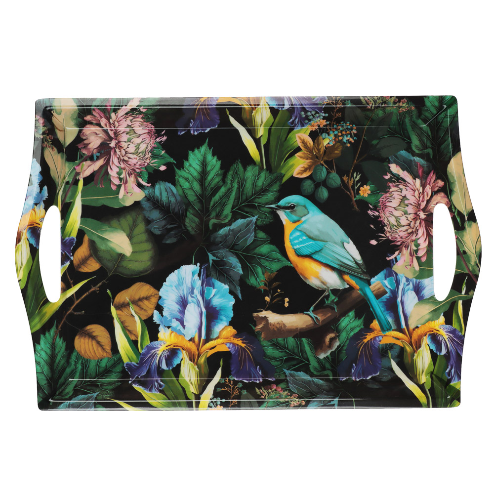 VETTA Тропики Поднос, пластик, 39х27х4,3 см, арт.№ 862-435