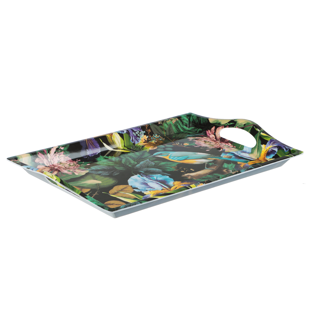 VETTA Тропики Поднос, пластик, 39х27х4,3 см, арт.№ 862-435