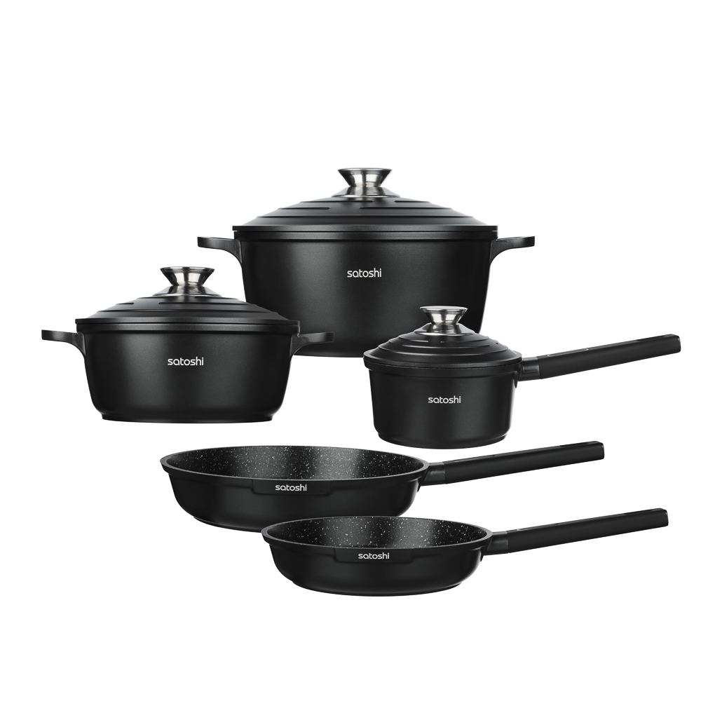 Набор посуды 8 предметов SATOSHI Артас, индукция, арт.№ 846-757