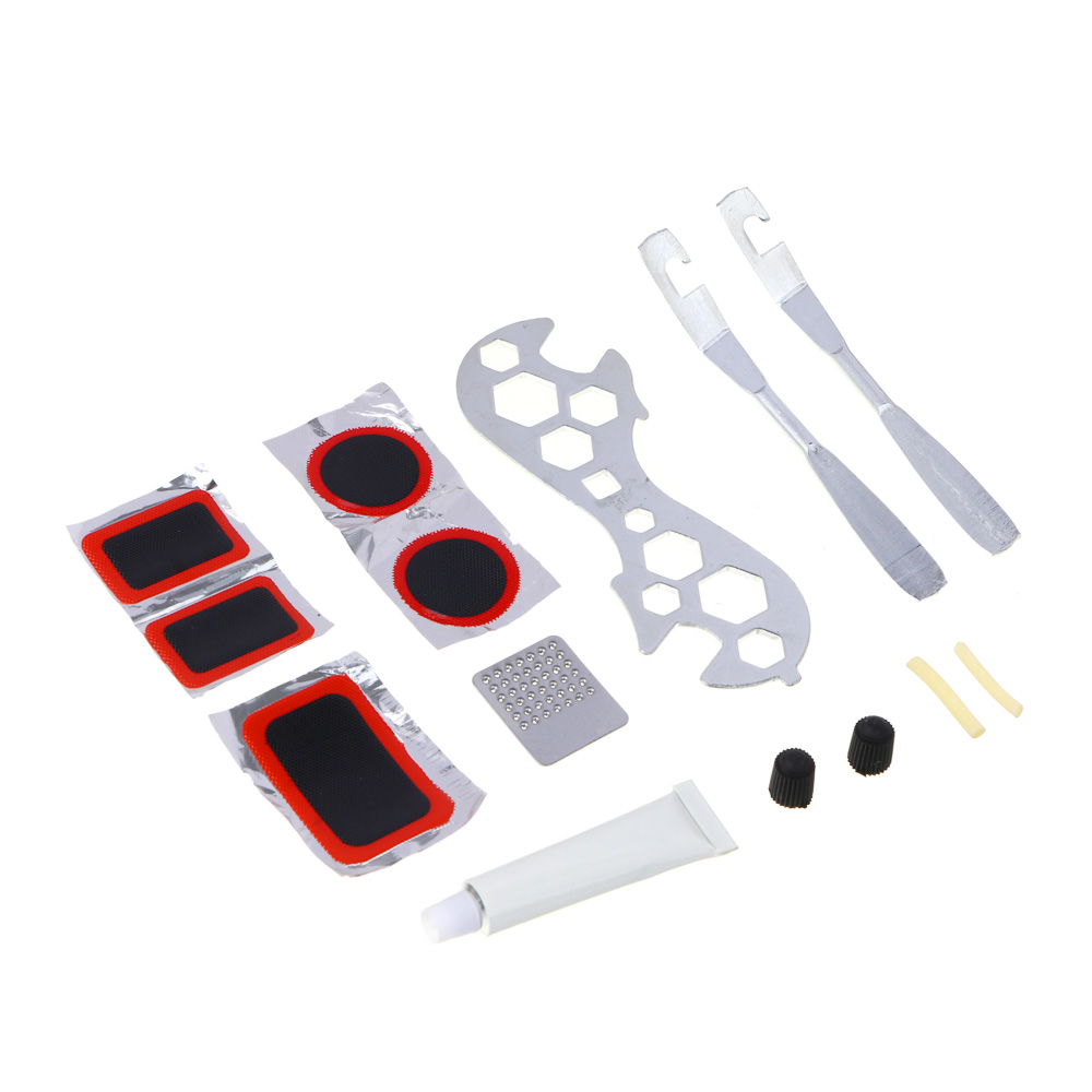 Ремкомплект велосипедный, тм BY SPORT, 12 предметов, арт.№ 195-062